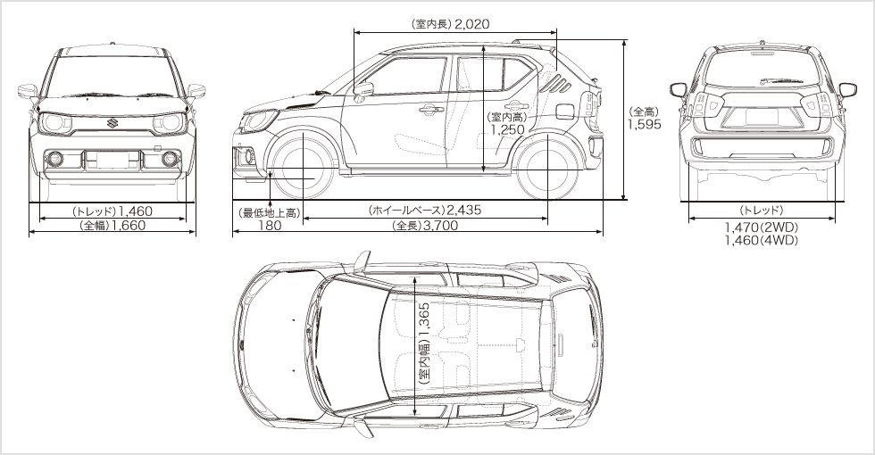 新型イグニスサイズ画像